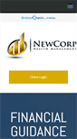 Mobile Screenshot of newcorpwealth.com